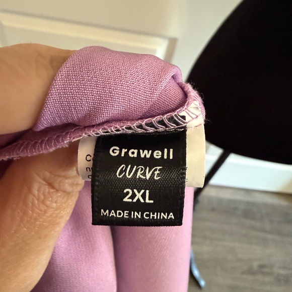 Women's Purple Blazer Coat - Picture 6 of 14